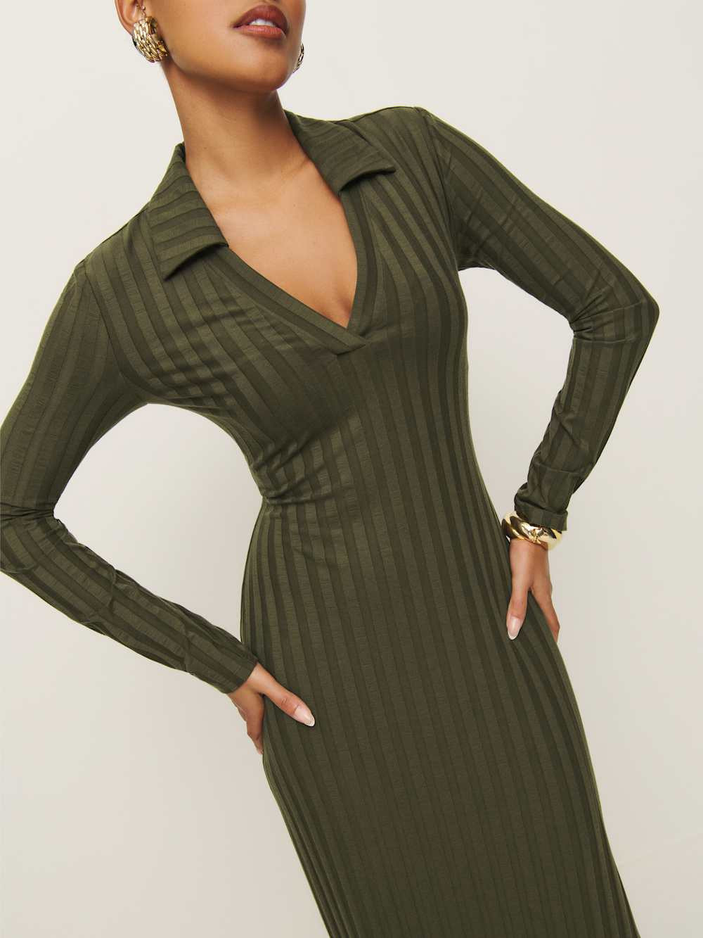 Blaire Knit Dress | Reformation (Global)