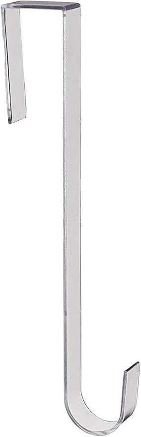 Darice Plastic Wreath Hanger, 12-Inch, Clear | Amazon (US)
