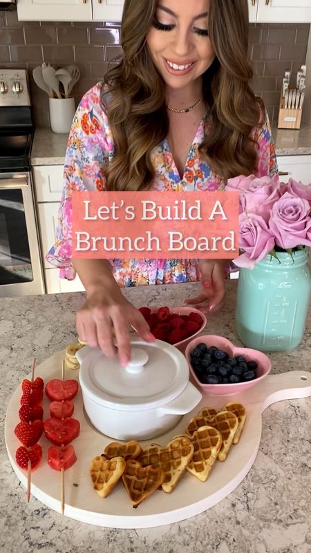 Let’s build a Valentine’s Day inspired brunch board with everything I bought from @walmart! The perfect amount of fun to add to any Galentine’s Day soiree, breakfast for the kiddos or even bridal shower! 
 
I utilized my Walmart+ membership to order the waffle maker and heart-shaped cookie cutters with free shipping, no order minimum (Excludes most Marketplace items, location & freight surcharges.). I then had my fresh groceries delivered straight to my doorstep ($35 order min. Restrictions apply) at the designated time window I chose. At just $12.95 per month, this membership is 100% worth every penny. Click the link in my bio to join Walmart+ today! #WalmartPartner #WalmartPlus 

#LTKunder50 #LTKhome #LTKSeasonal