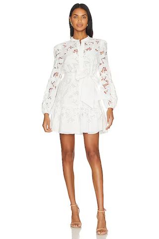 Nymphaea Floralis Embroidered Lace Mini Dress
                    
                    MILLY | Revolve Clothing (Global)