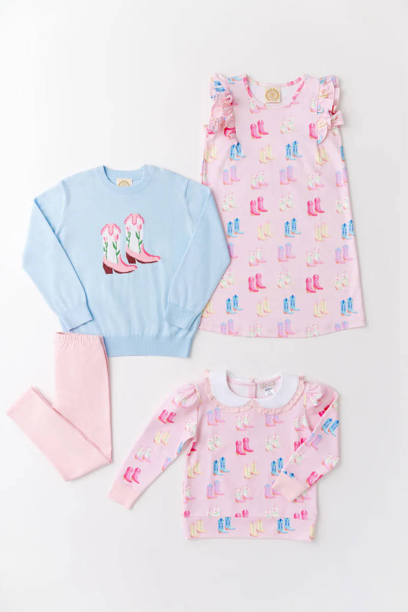 Maude's Ruffle Cassidy Comfy Crewneck - Cute to Boot | The Beaufort Bonnet Company