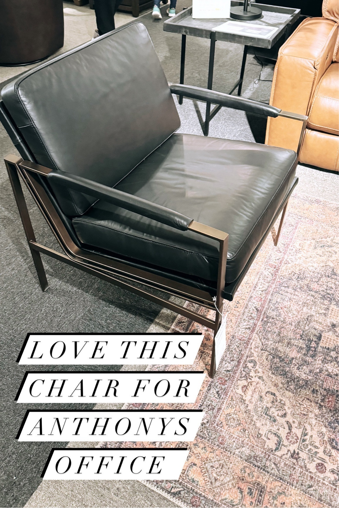 Black accent chair 

#LTKhome