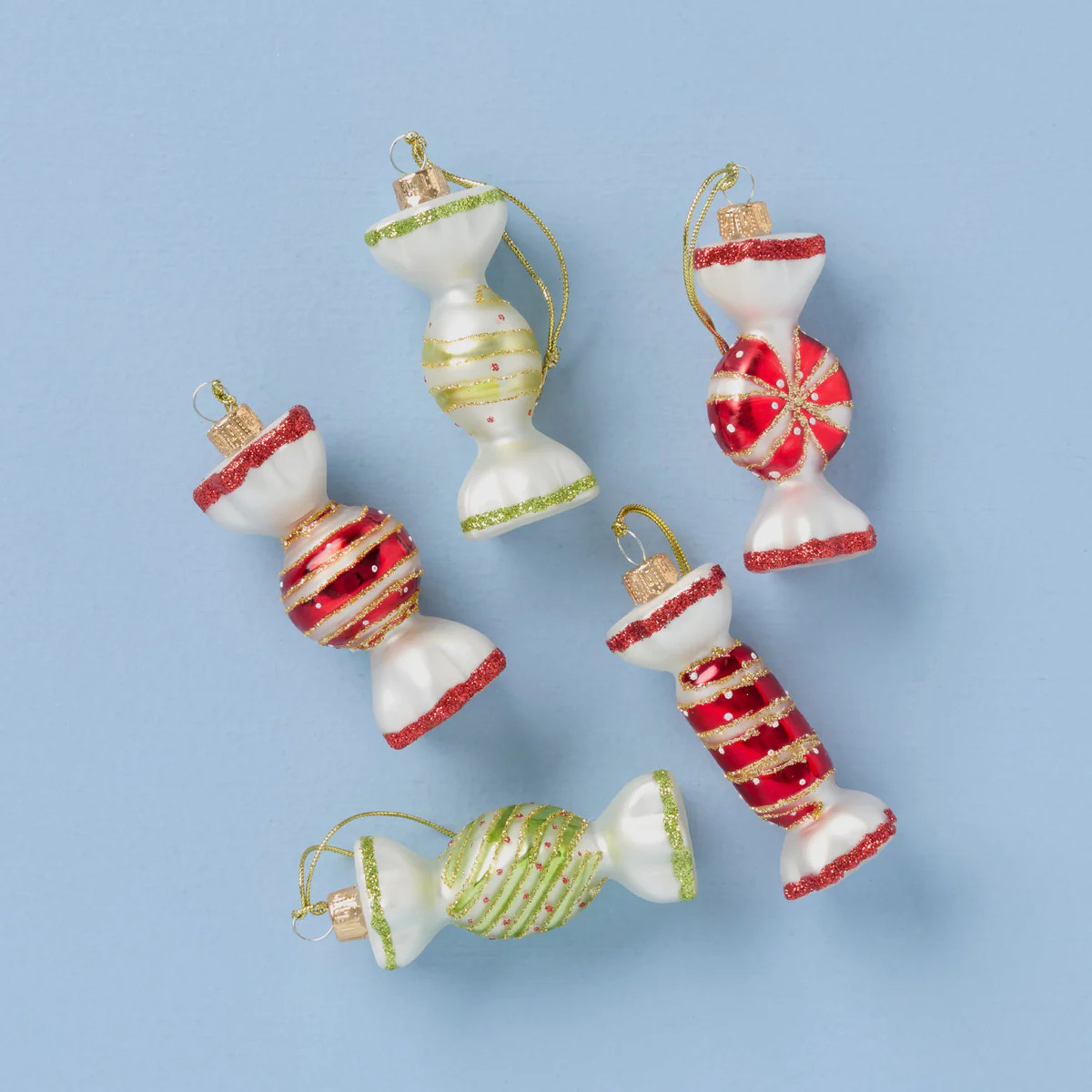 Blown Glass Candy Ornaments - Set Of 5 | Lenox