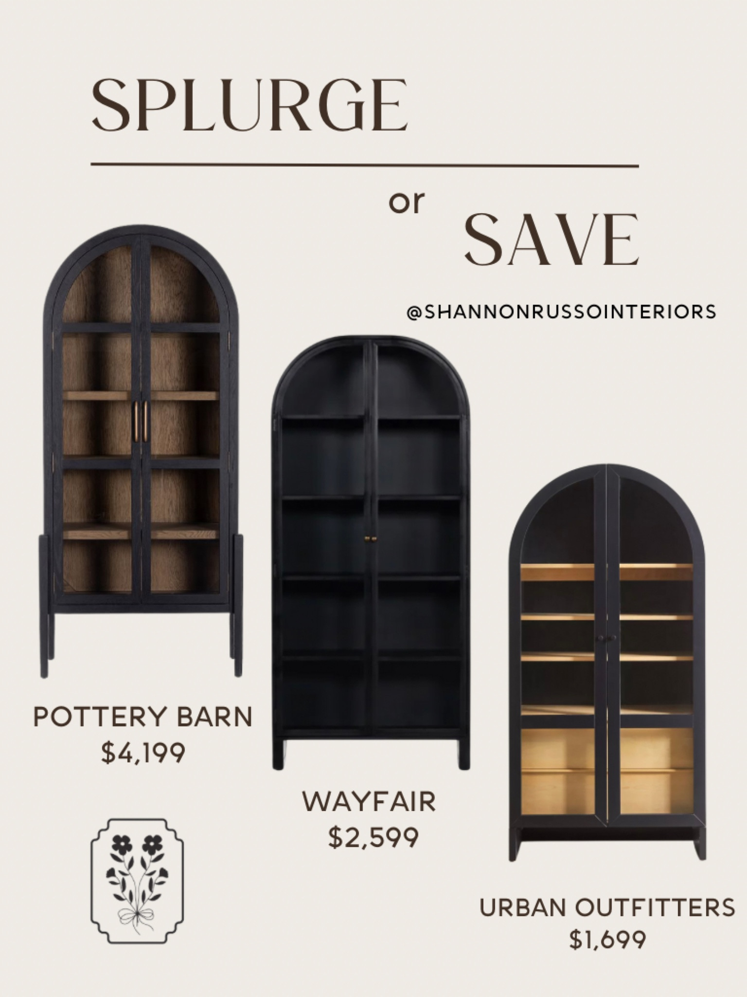 Black cabinets with doors are a chic and versatile addition to any home decor. Looking to save or splurge? Either way there are plenty of options out there for every budget.

#splurgeorsave #budgetfriendly #potterybarn #urbanoutfitters #wayfair #bedroomdecor #livingroomdecor #officedecor #cabinetswithdoors #blackcabinets #interiordesign #stylesthome #homedecoration #affordableluxury #savemoney

Bookshelf | bookcase | glass doors | wooden shelves | office decor | work from home | living room design 

#LTKhome