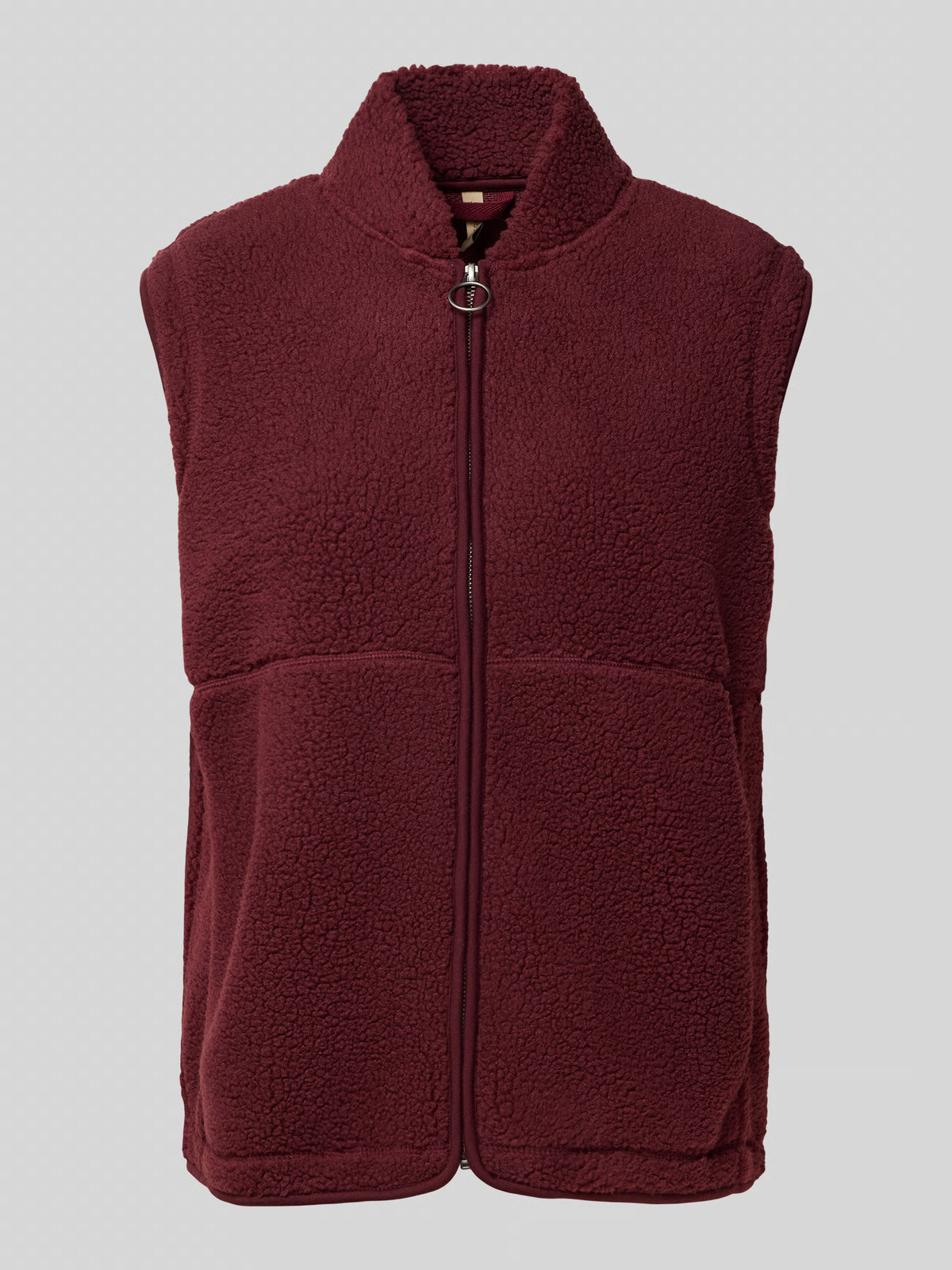 Gilet met opstaande kraag in bordeaux | Peek & Cloppenburg NL