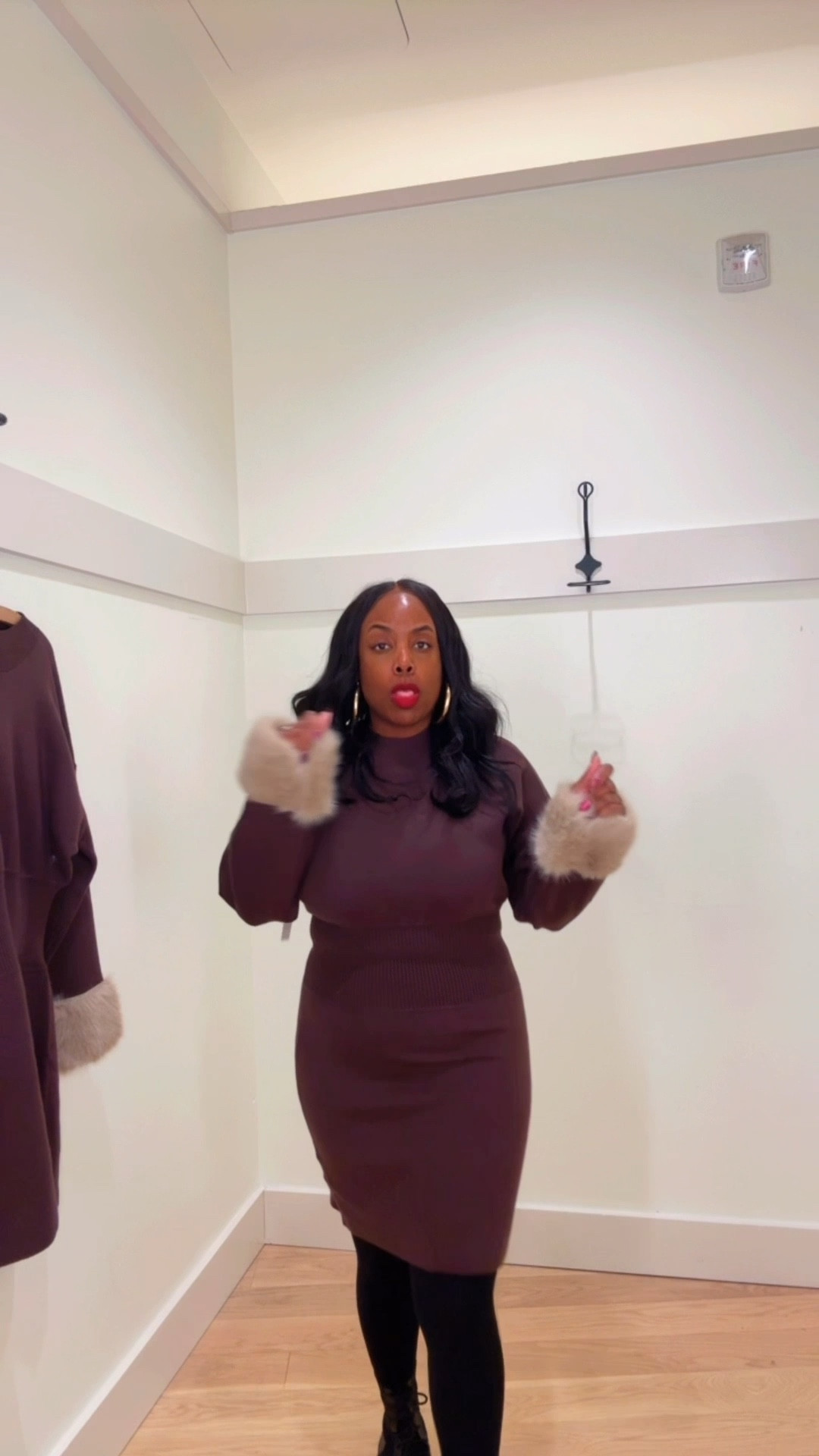 Soft knits, rich chocolate tones, and fur details….it’s giving sweater weather but elevated  


#LTKootd #LTKPetite #LTKOver40
