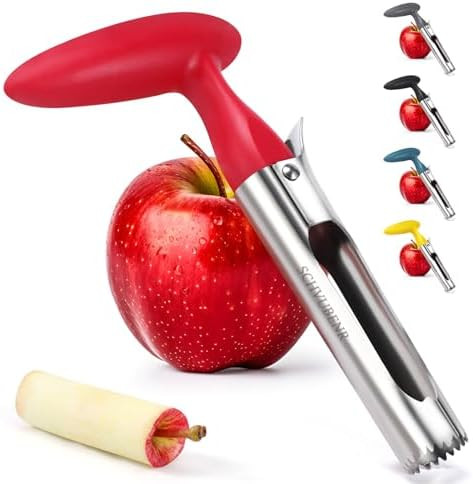 SCHVUBENR Premium Apple Corer Tool - Easy to Use and Clean - Sturdy Apple Core Remover with Sharp... | Amazon (US)