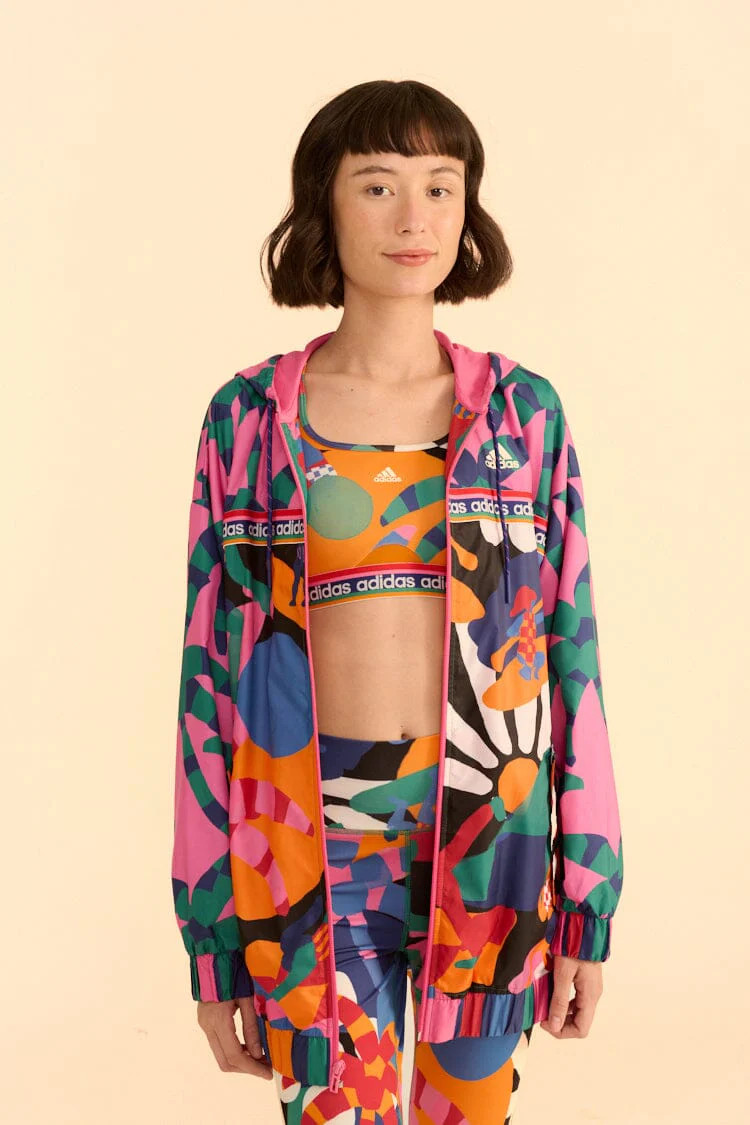 Adidas Farm Jacket Green | FarmRio (US)