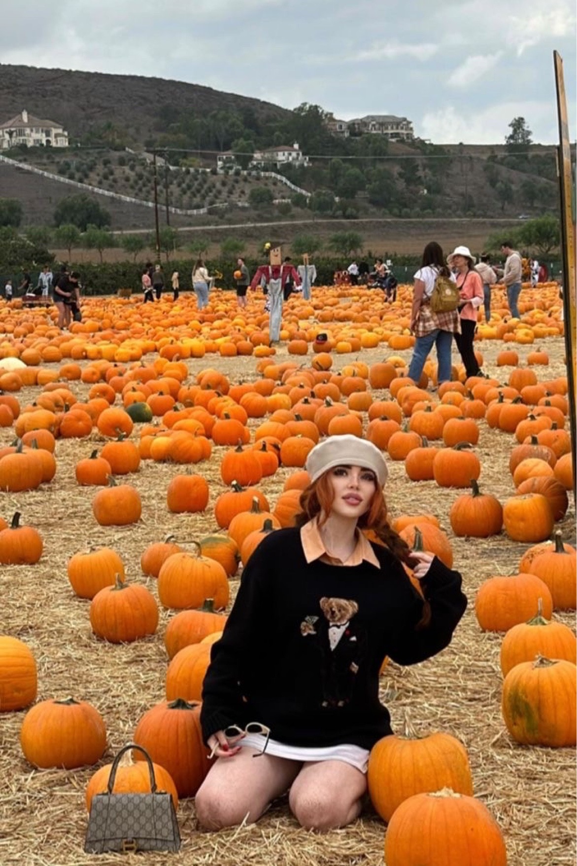 #fall #autumn #martinibear #ralphlauren #gucci #thanksgiving #pumpkins #balenciaga #hackerproject #cashmere #polobear 
