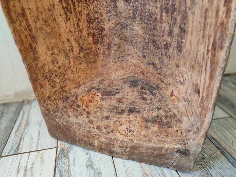 Vintage Hand Carved Wooden Trough. Old Primitive Farmhouse | Etsy | Etsy (US)