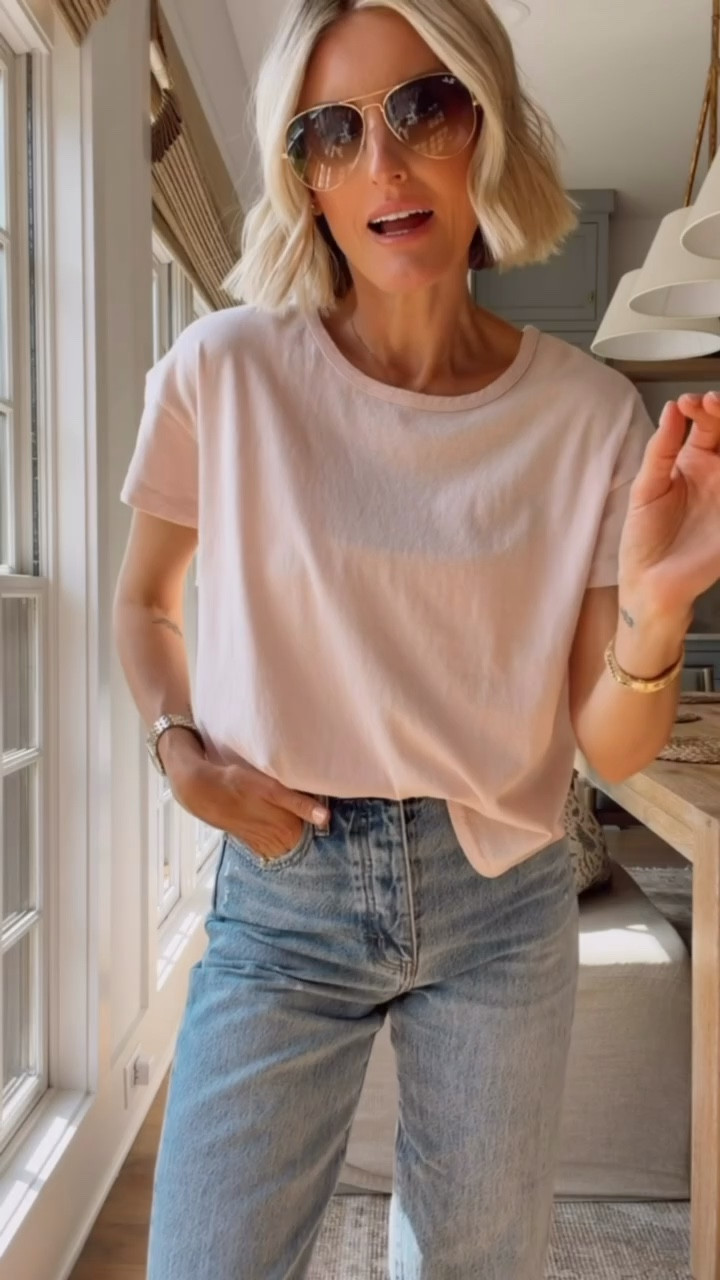 This pink tee is such a good closet staple! Wearing S.

Loverly Grey, Target find, Target fashion, closet staple, spring fashion, spring outfit ideass

#LTKSeasonal #LTKootd
