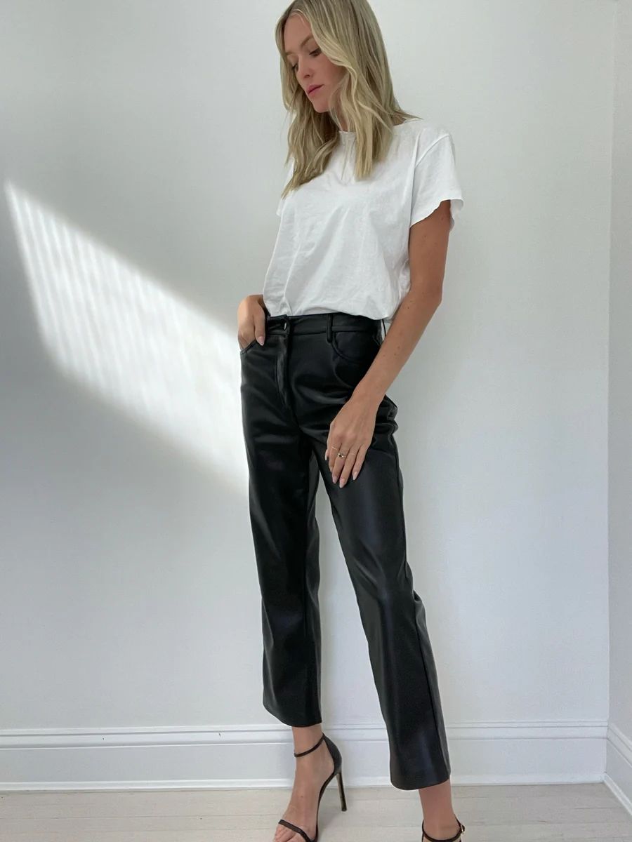 ricki crop pant [black] | Six fifty clothing