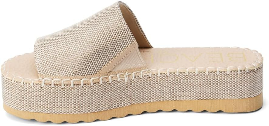 BEACH by Matisse Womens Del Mar Platform Athletic Sandals Casual Low Heel 1-2" - Gold, Silver | Amazon (US)