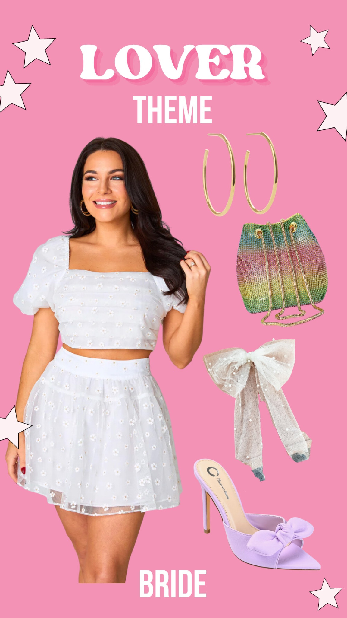 Lover / Pastel Bachelorette Theme: Outfit for the Bride 

#LTKunder100 #LTKwedding #LTKtravel