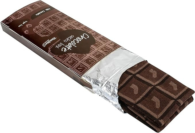 Rainbow Socks - Men Women Novelty Chocolate Bar Socks - 1 Pair - Made in Europe | Amazon (US)