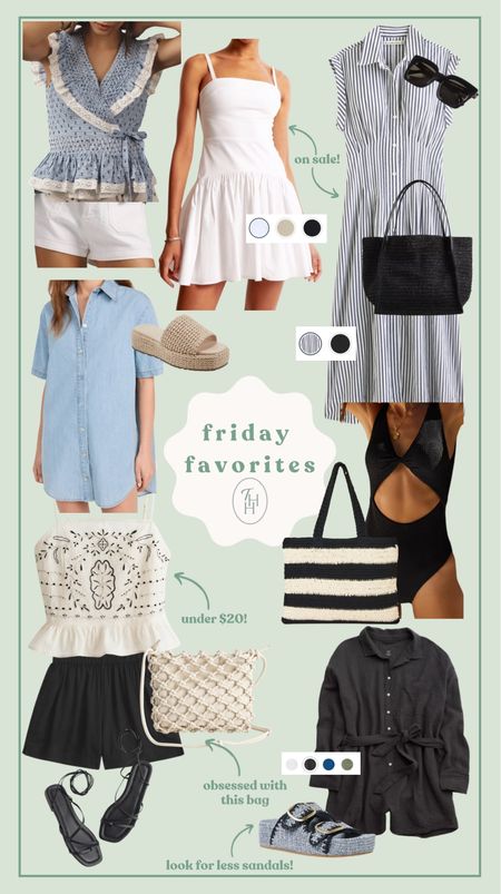 Friday favorites! Lots of great finds on sale or under $100! 

#LTKFindsUnder100 #LTKFindsUnder50 #LTKSaleAlert
