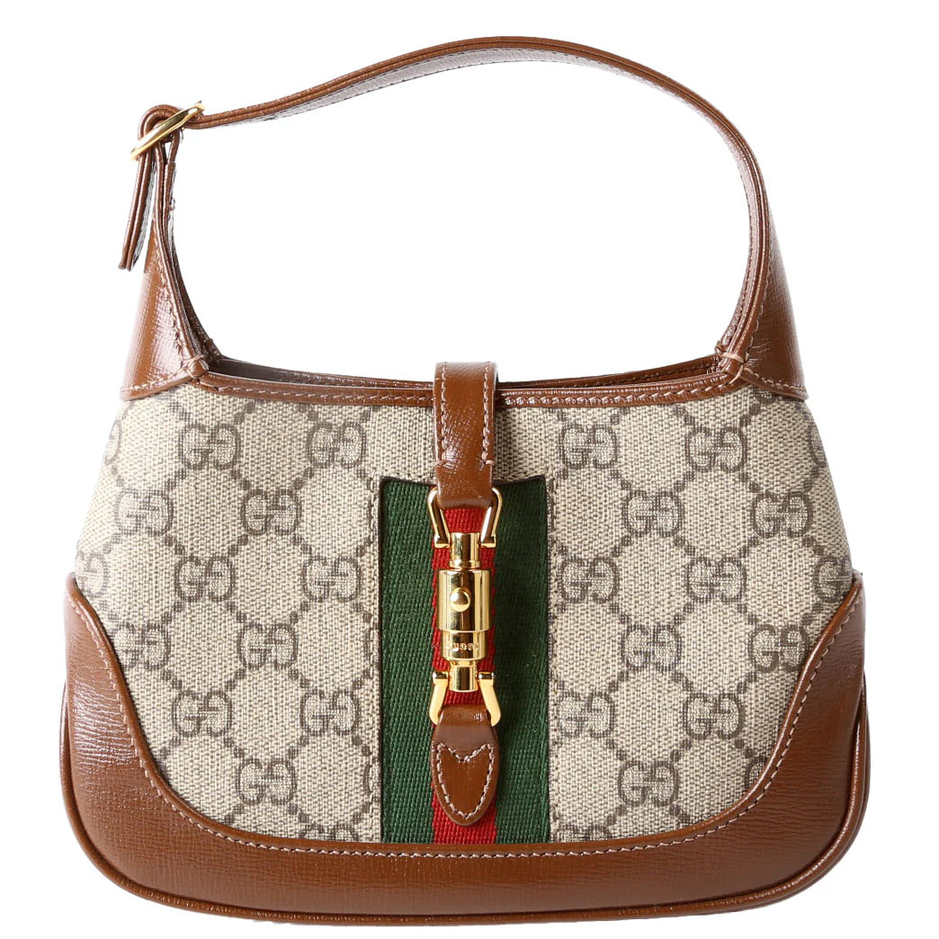 637092 Jackie 1961 Mini Hobo Brown | Keeks Designer Handbags