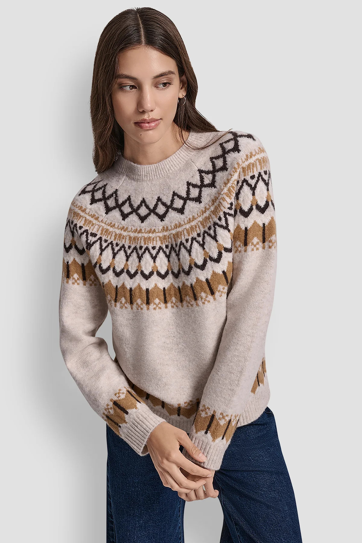 FAIR ISLE SWEATER | DKNY
