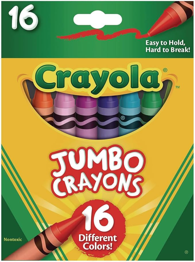 CYO520390 - Crayola Jumbo Crayons | Amazon (US)