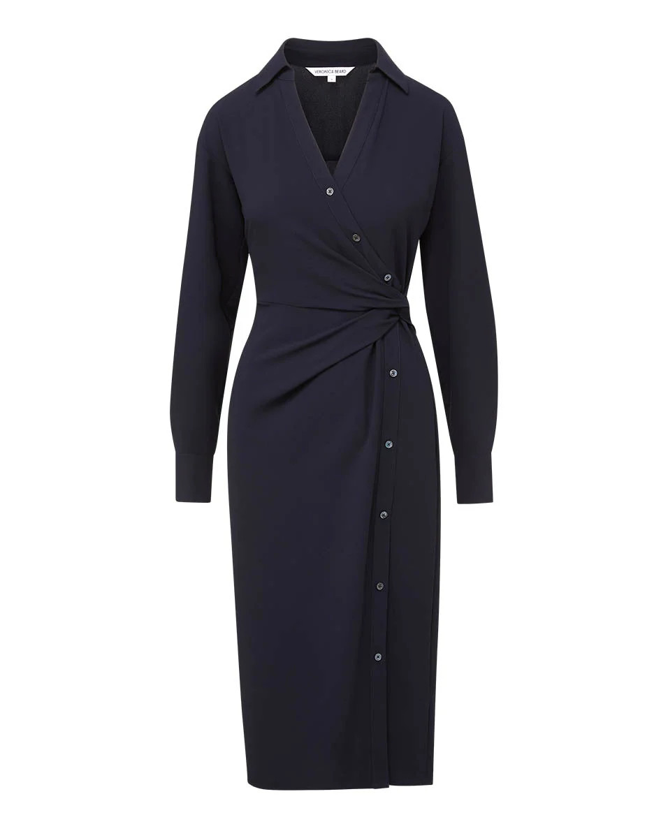Wright Wrap Dress | Veronica Beard