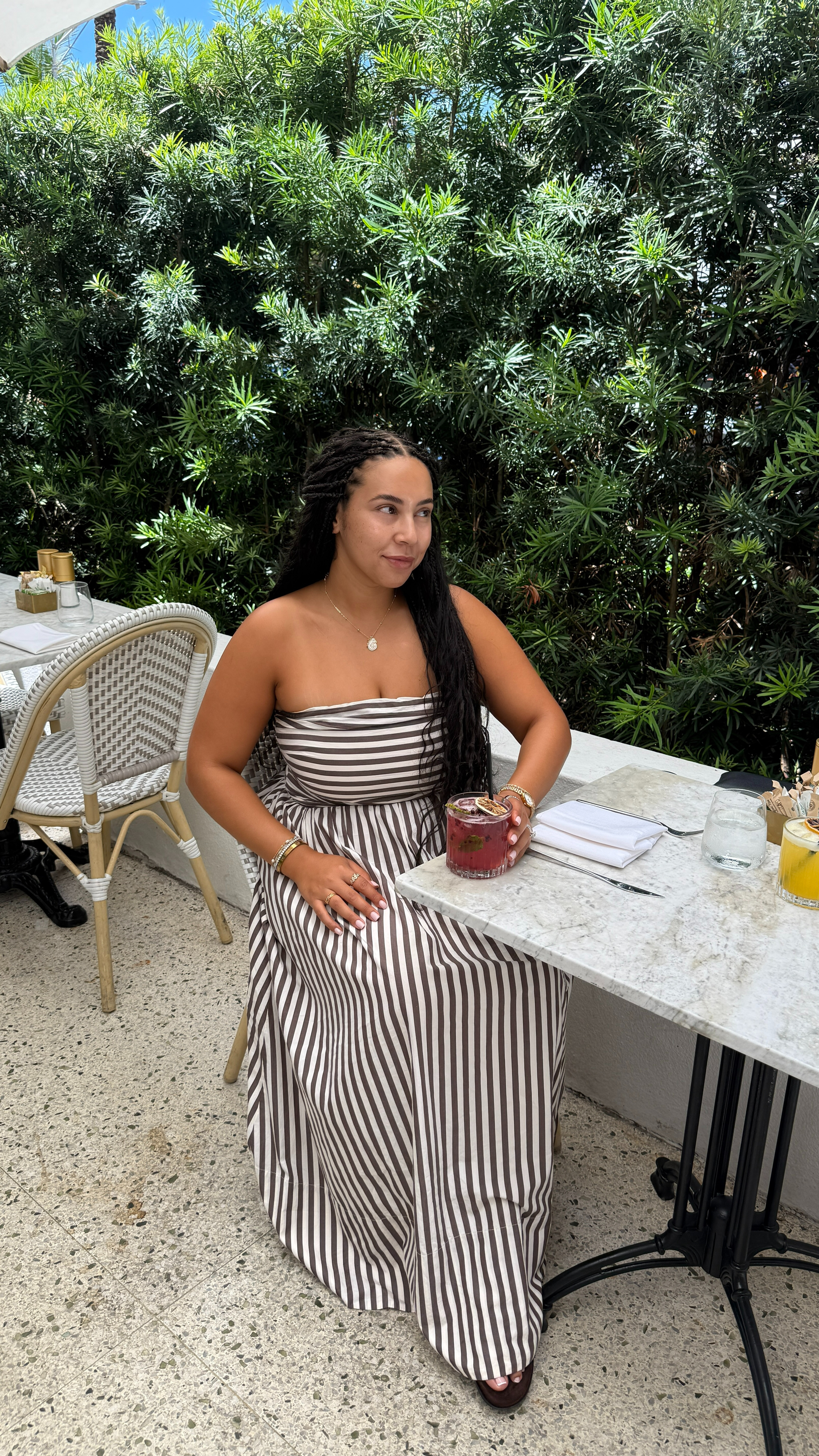 Found the ultimate "one-and-done" maxi dress for spring/ summer getaway vibes. I love that the straps are adjustable and removable, so you can switch up your style in seconds. It complements my body shape so well! 

 #LTKootd #LTKmomlife #LTKTravel