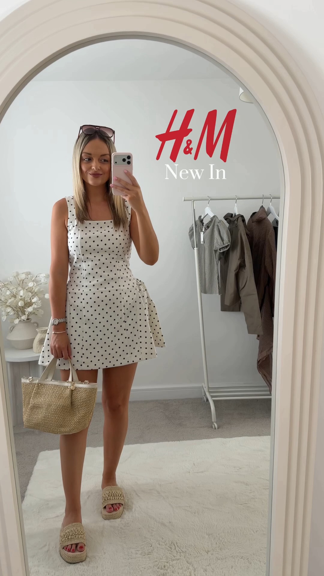 H&M New In Summer Dress 🤍✨☀️

How gorgeous is this cream polka dot flared dress, I love the style and quality of this dress, it’s the perfect summer dress to wear to a brunch with friends, a date night or even to take on holiday with you 🫶

Polka dot dress sandals summer dress summer fashion straw bag

#LTKuk #LTKeurope #LTKsummer