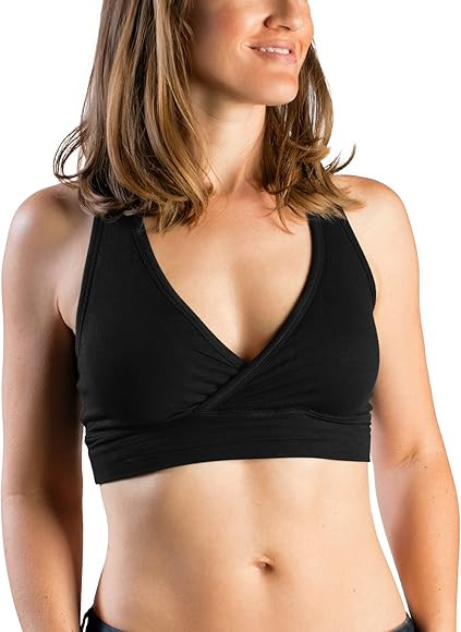 Kindred Bravely French Terry Racerback Nursing Sleep Bra for Maternity/Breastfeeding | Amazon (US)