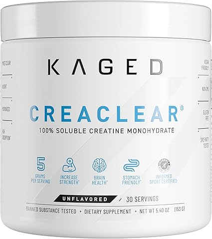 CreaClear Creatine Monohydrate Powder | Mixes Clear & Dissolves Completely, No Grit | Premium Mic... | Amazon (US)