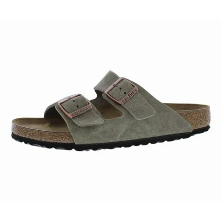 Birkenstock Mens Arizona BS Suede Slip On Slide Sandals | Walmart (US)