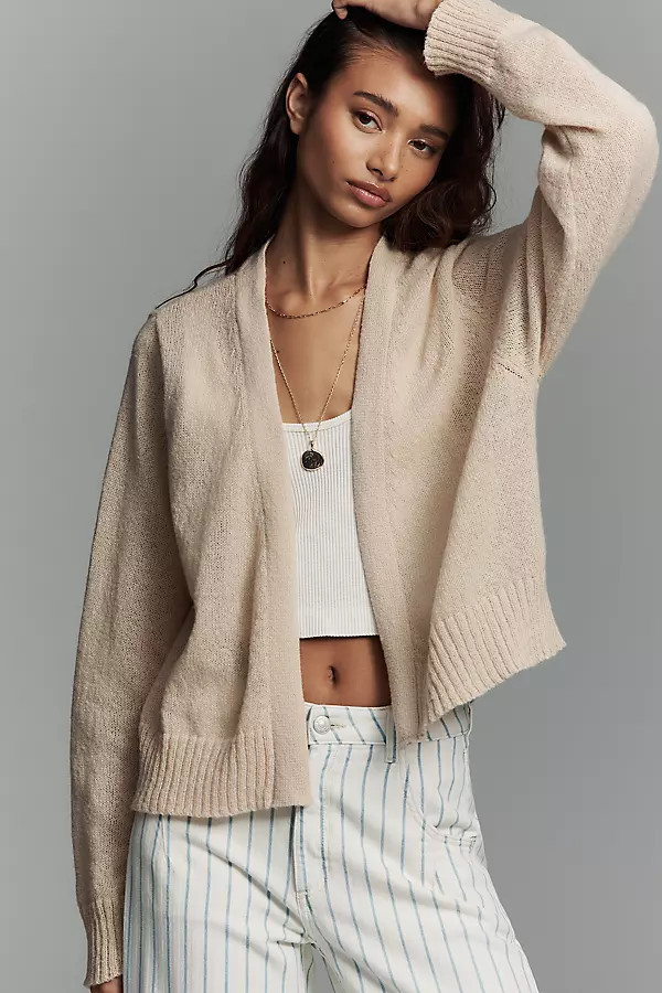 By Anthropologie Lightweight Open Cardigan Sweater | Anthropologie (US)