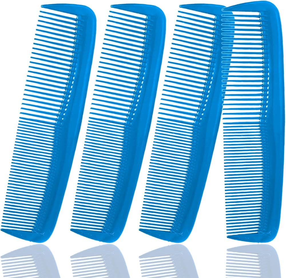 Soft 'N Style Hair Care 4-Pack Comb - Not Breakable - mens comb/fine tooth comb/peines para cabel... | Amazon (US)
