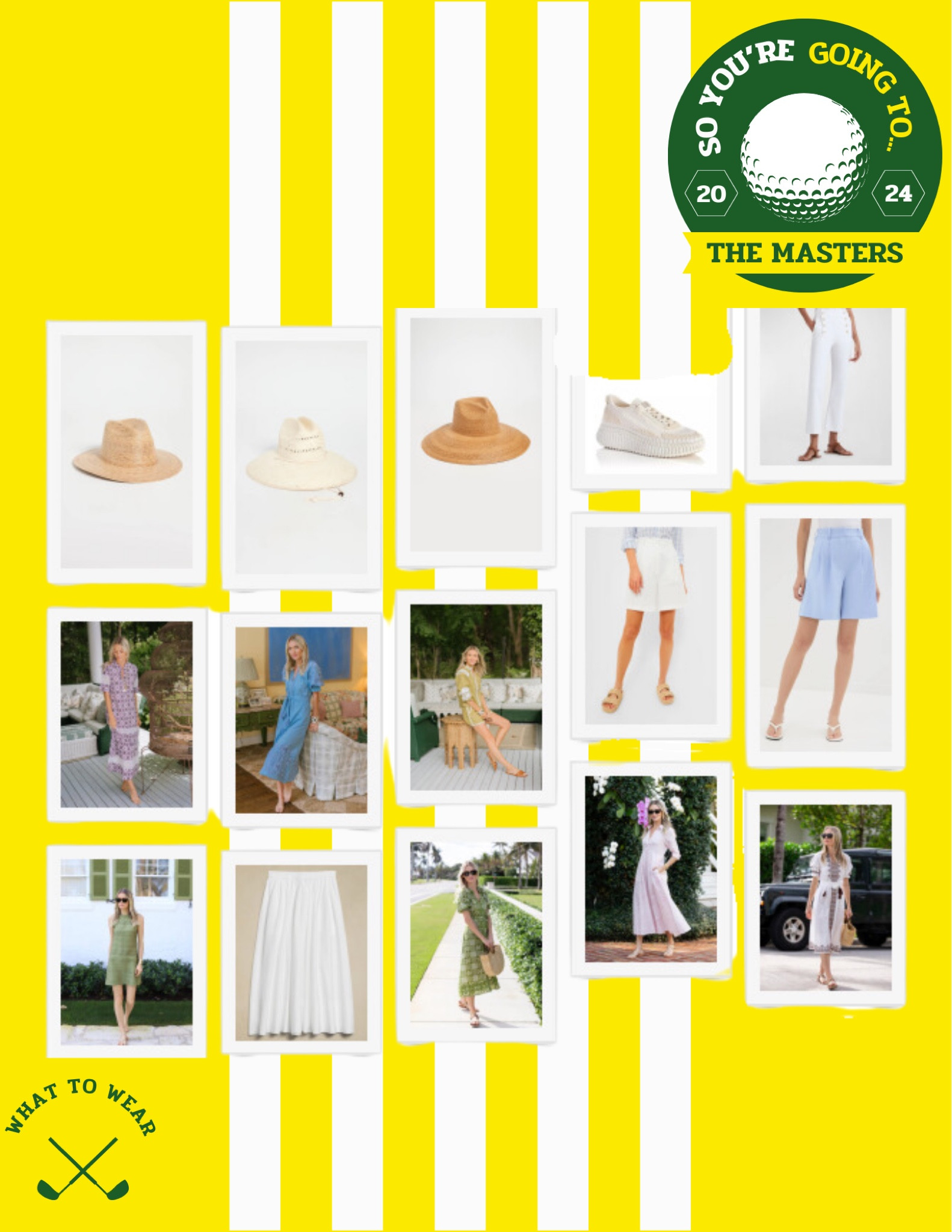 Masters Looks #themasters #golf

#LTKstyletip #LTKSeasonal #LTKbeauty