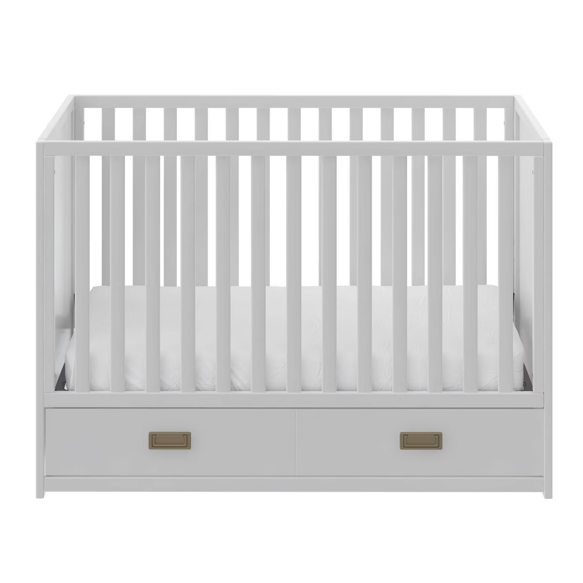 Room & Joy Adam 3-in-1 Convertible Storage Crib Nursery - White | Target