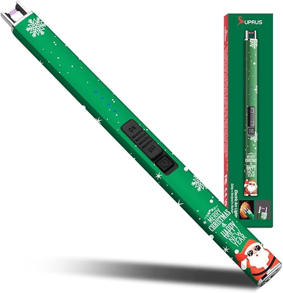 SUPRUS Electric Lighter Arc Windproof Flameless USB Rechargeable Lighter with Safety Lock for Can... | Amazon (US)