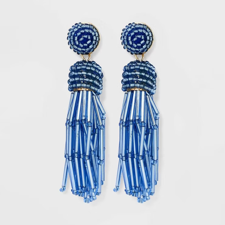 SUGARFIX by BaubleBar Beaded Tassel Statement Earrings | Target