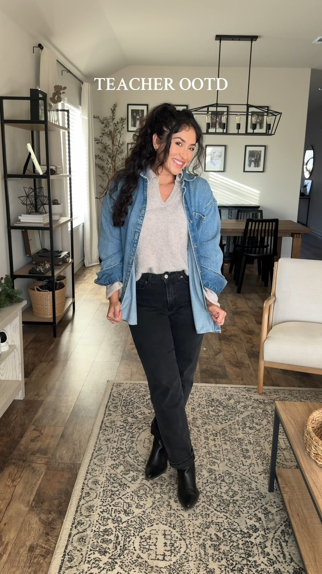 teacher ootd! 5’0 wearing 4 petite in the jeans 

#LTKPetite #LTKSaleAlert #LTKootd