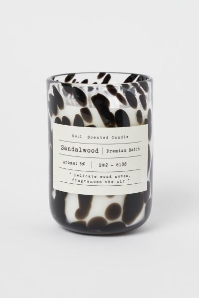 Scented candle in glass holder | H&M (UK, MY, IN, SG, PH, TW, HK)