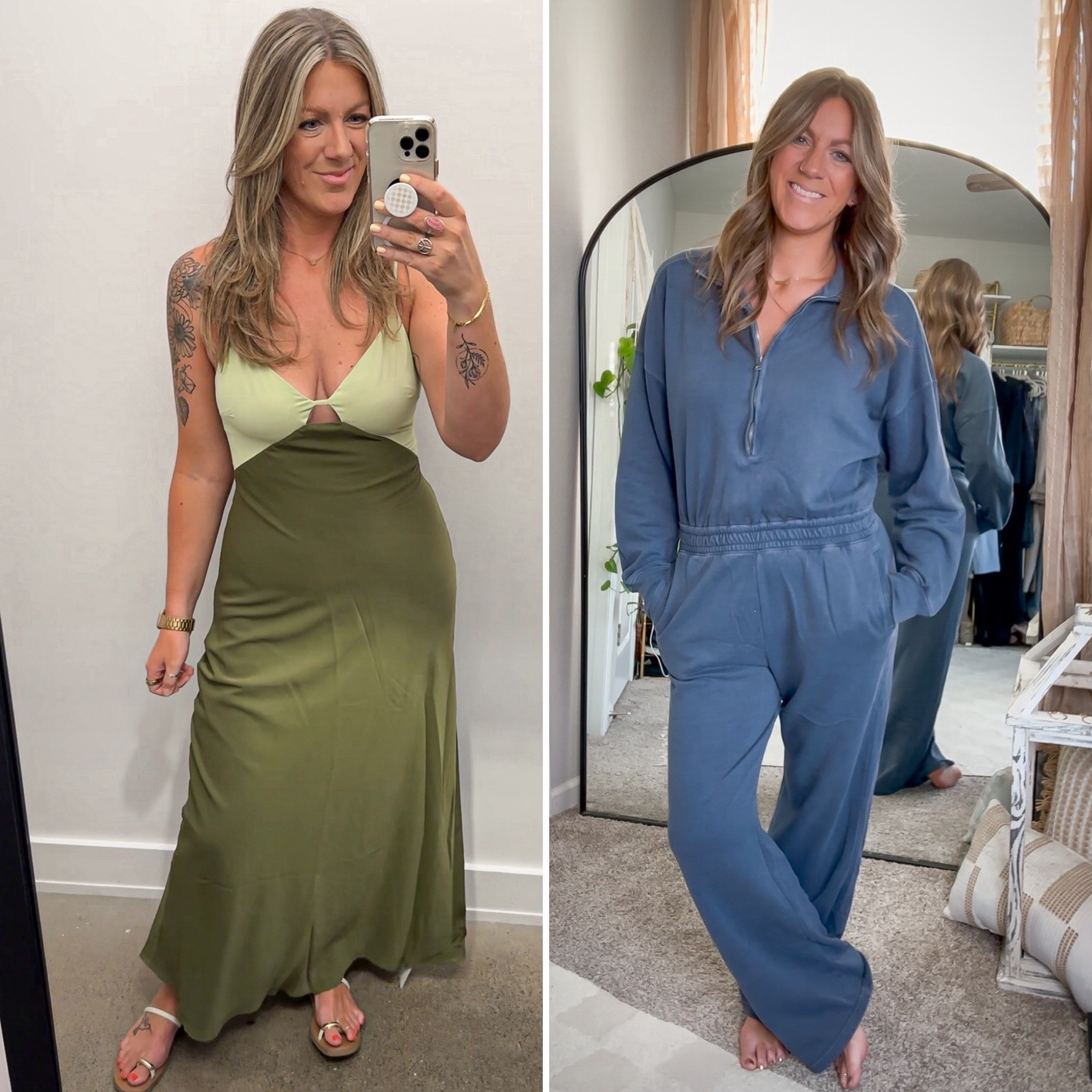 Extra 25% off with code: AFLTK (ends 9/29) 
Large tall maxi dress, medium tall jumpsuit (large tall would be more relaxed and comfortable) 

#LTKTall #LTKMidsize #LTKOver40
