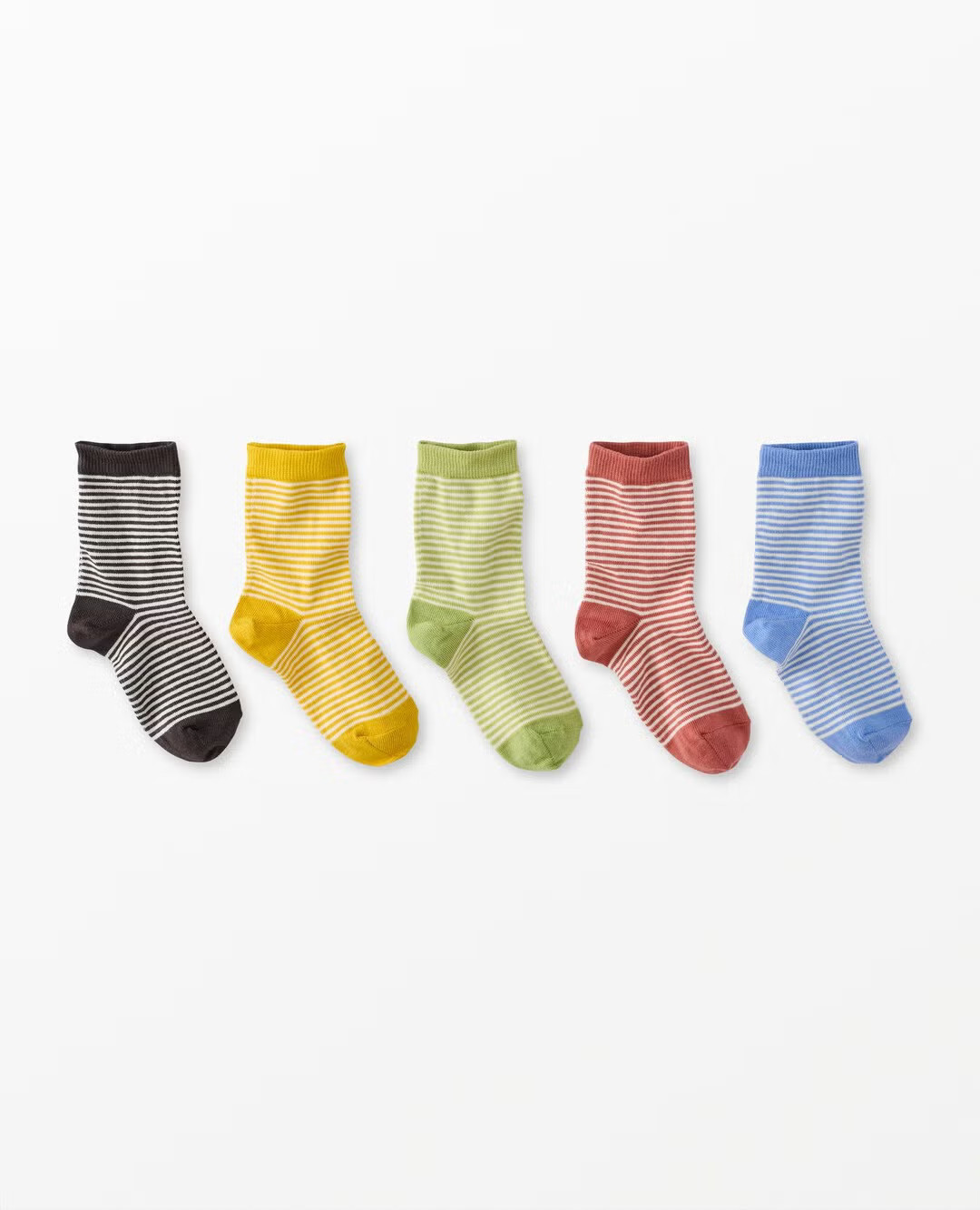 5-Pack Crew Socks | Hanna Andersson