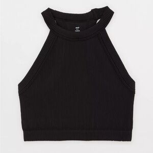 Aerie super chill seamless high neck bra top | Poshmark