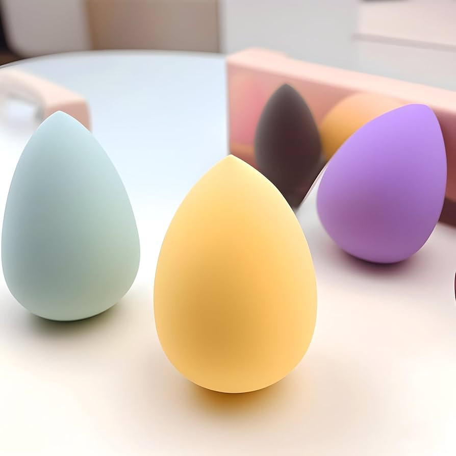 5-Piece Latex-Free Makeup Sponge Set, Ultra-Soft Beauty Blender for Flawless Foundation, Cream, a... | Amazon (US)