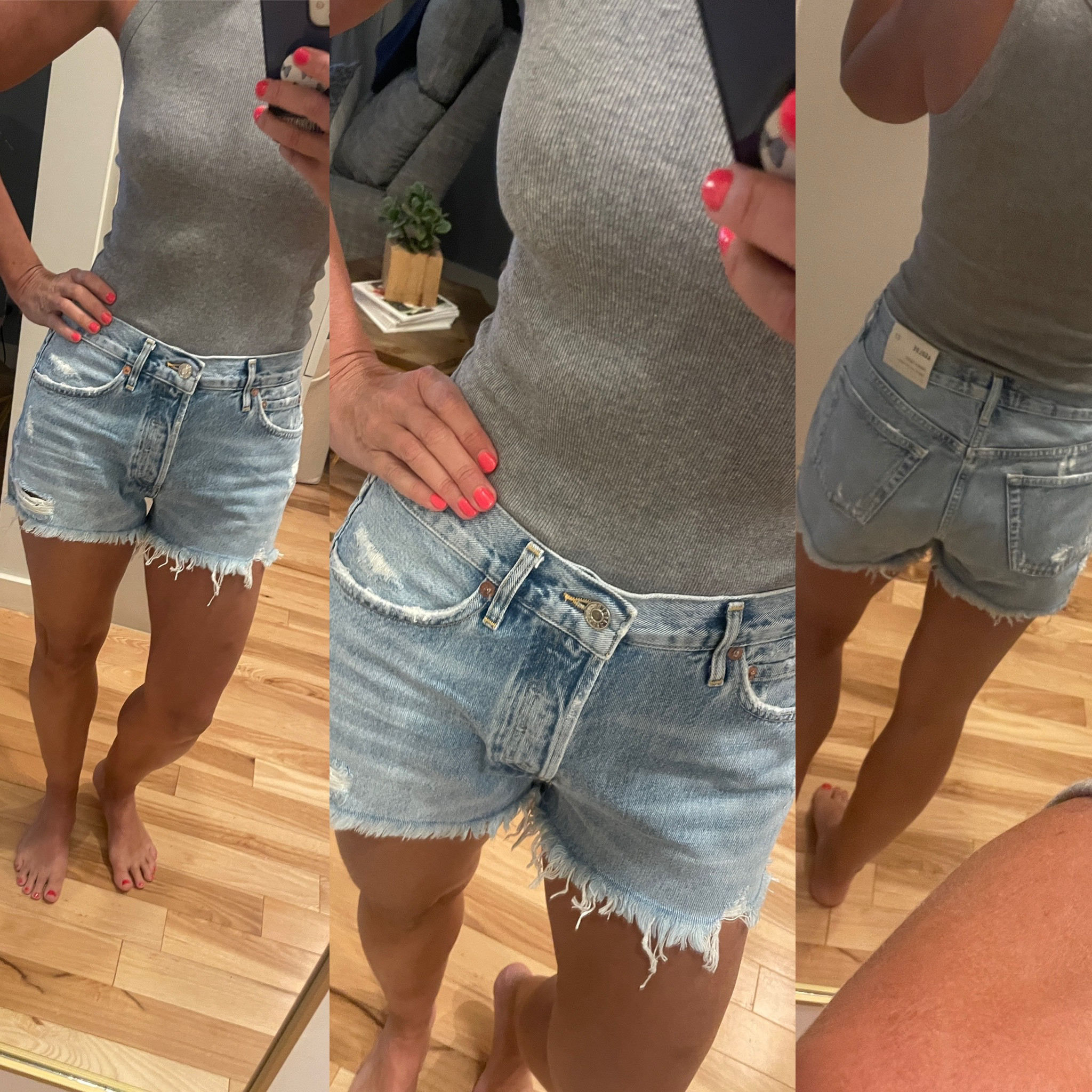AGOLDE Parker Vintage Jean Short (wearing size 27)

#LTKfit #LTKSeasonal #LTKFind