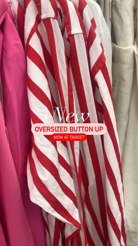 New at Target 🎯 Oversized Button Up

#LTKFind #LTKSeasonal #LTKstyletip
