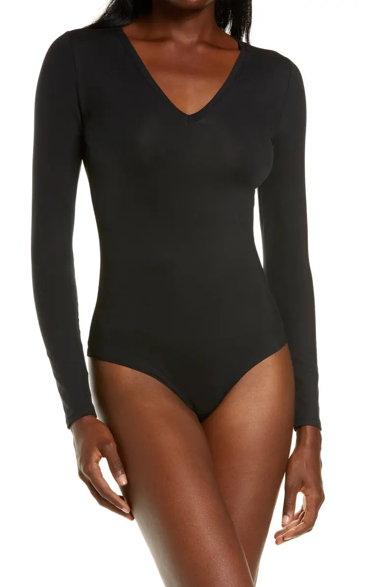 Suit Yourself Long Sleeve V-Neck Bodysuit | Nordstrom | Nordstrom