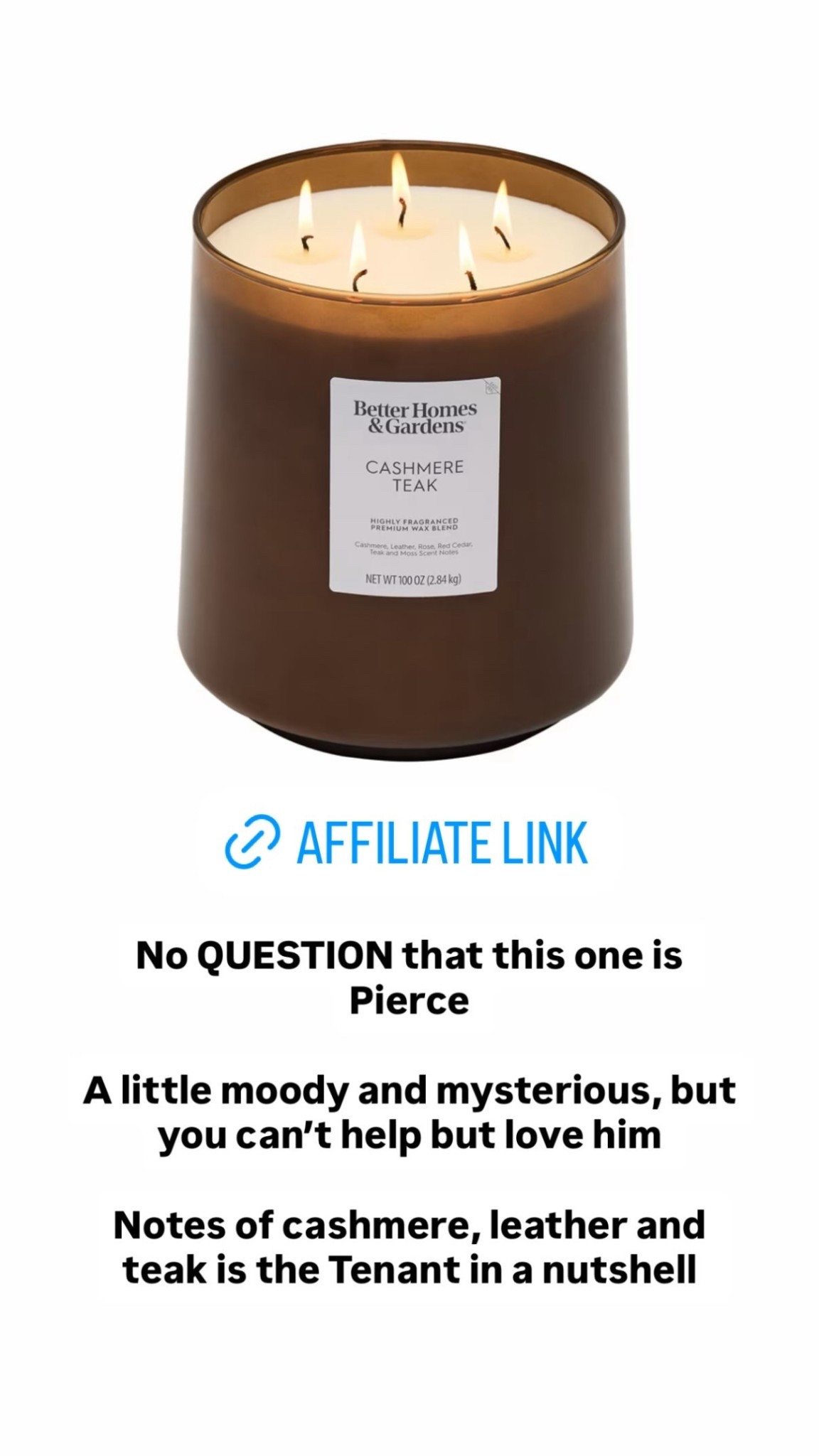 Emma M. Lion’s love interests - candle edition: Pierce
Do you agree?

#LTKHome