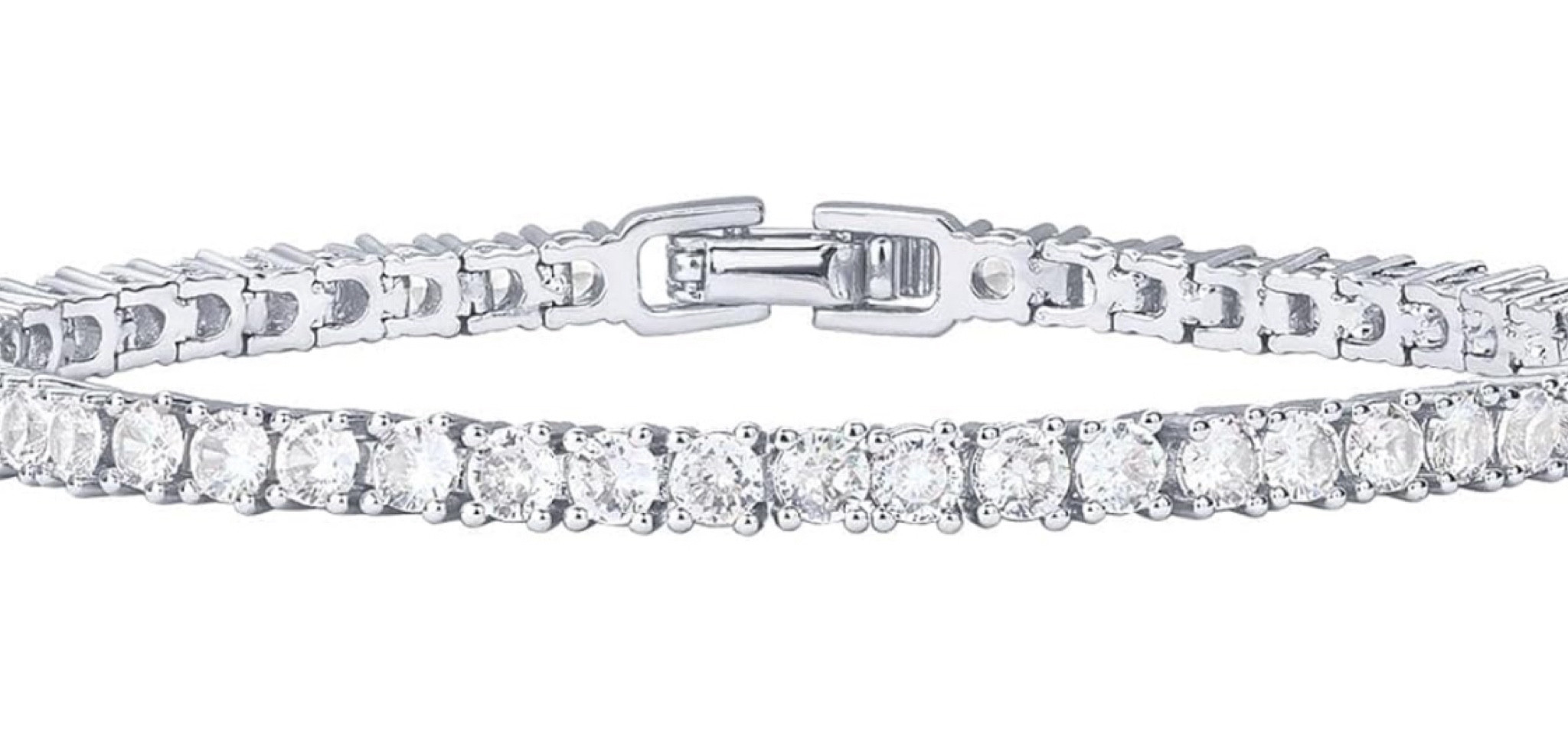 PAVOI 14K Gold Plated 3mm Cubic Zirconia Classic Tennis Bracelet | Gold Bracelets for Women | Size 6.5-7.5 Inch

#LTKStyleTip