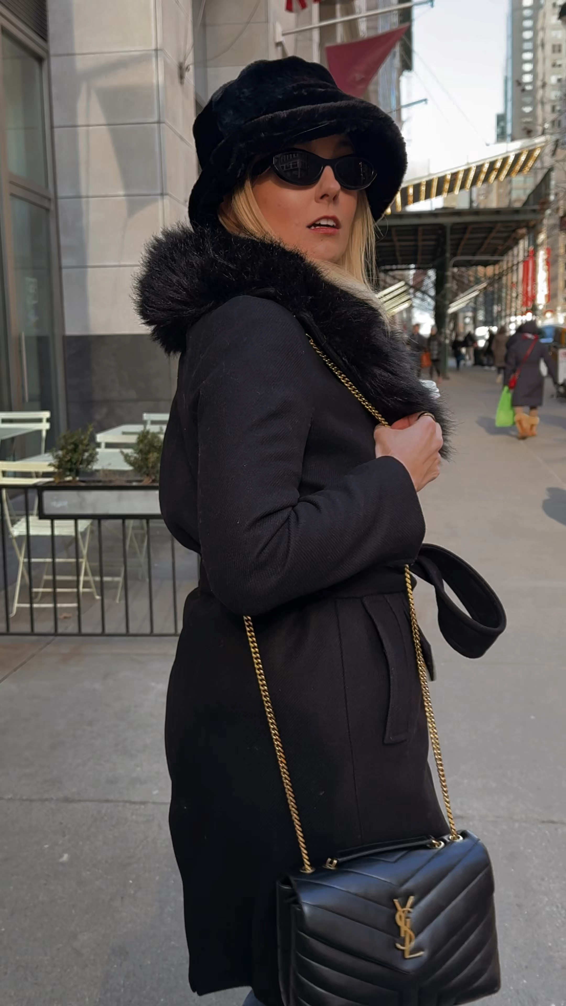 I love a good black coat! This one is my old Zara purchase but I found similar ones and linked here! 

Winter ootd, winter fashion, black coat, faux fur collar coat, New York outfit, nyc ootd

#LTKStyleTip #LTKWorkwear #LTKWatchNow