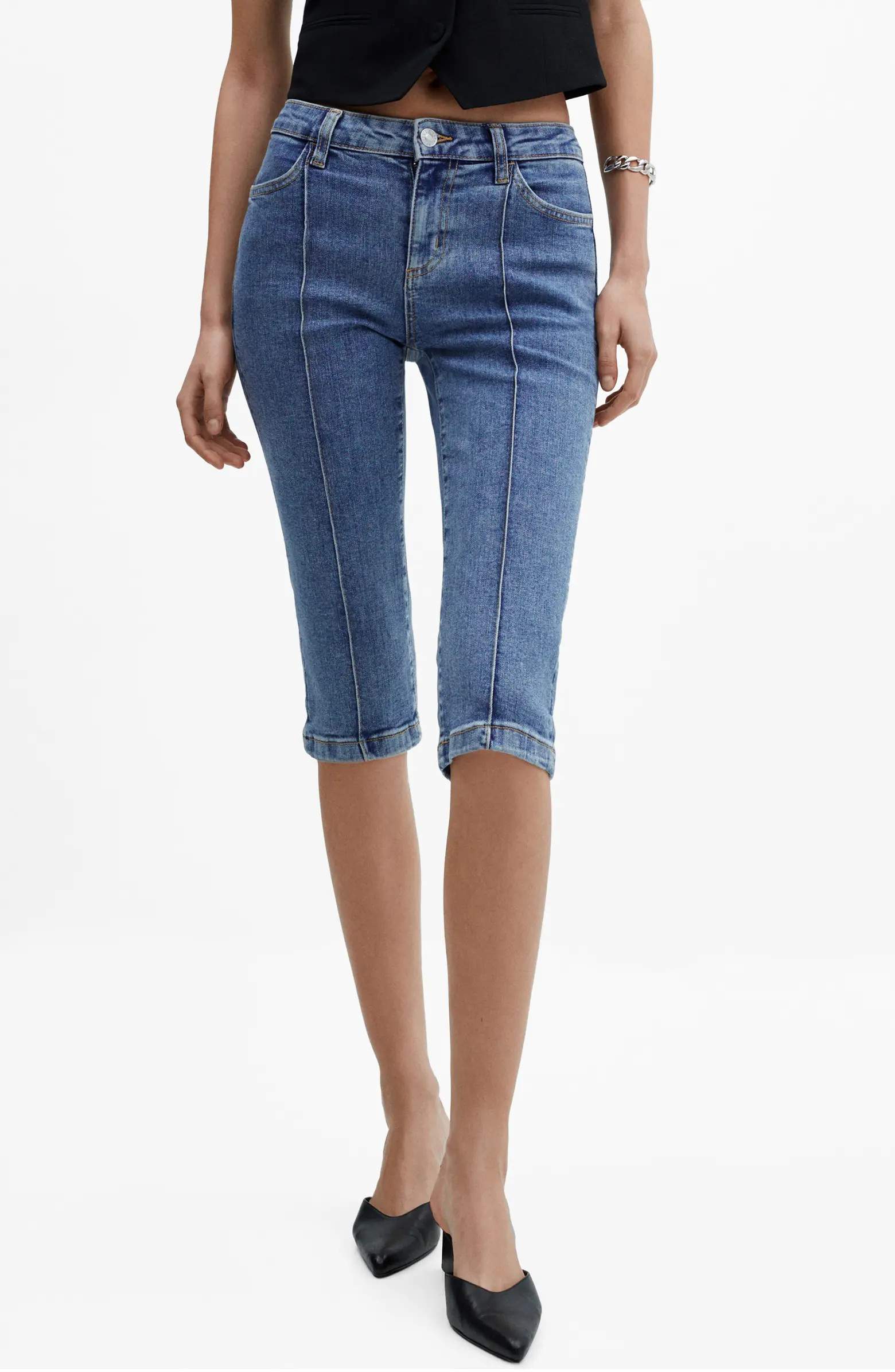 MANGO Lora Skinny Capri Jeans | Nordstrom | Nordstrom