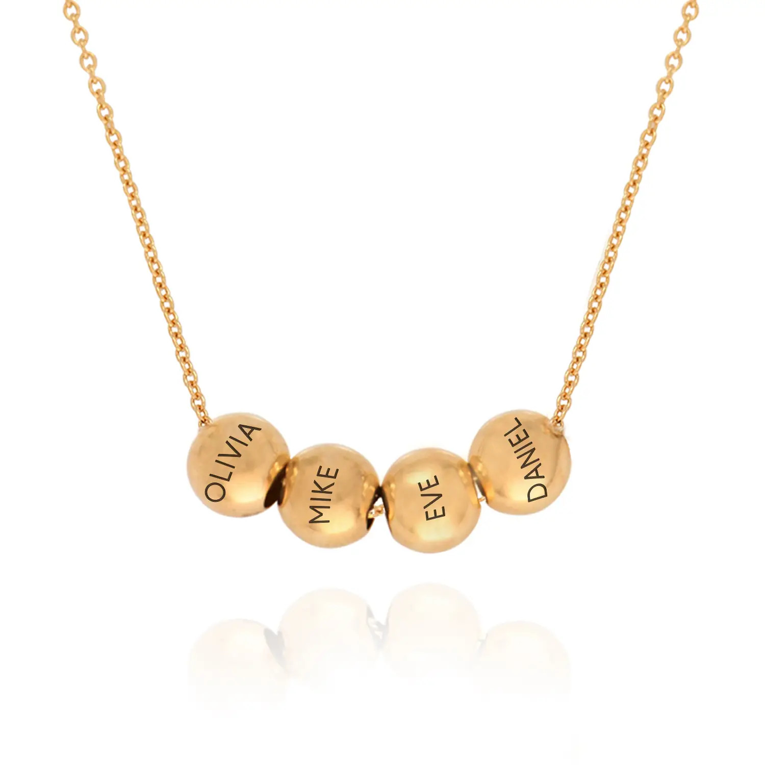 The Balance Charm Necklace in 18K Gold Vermeil | Theo Grace