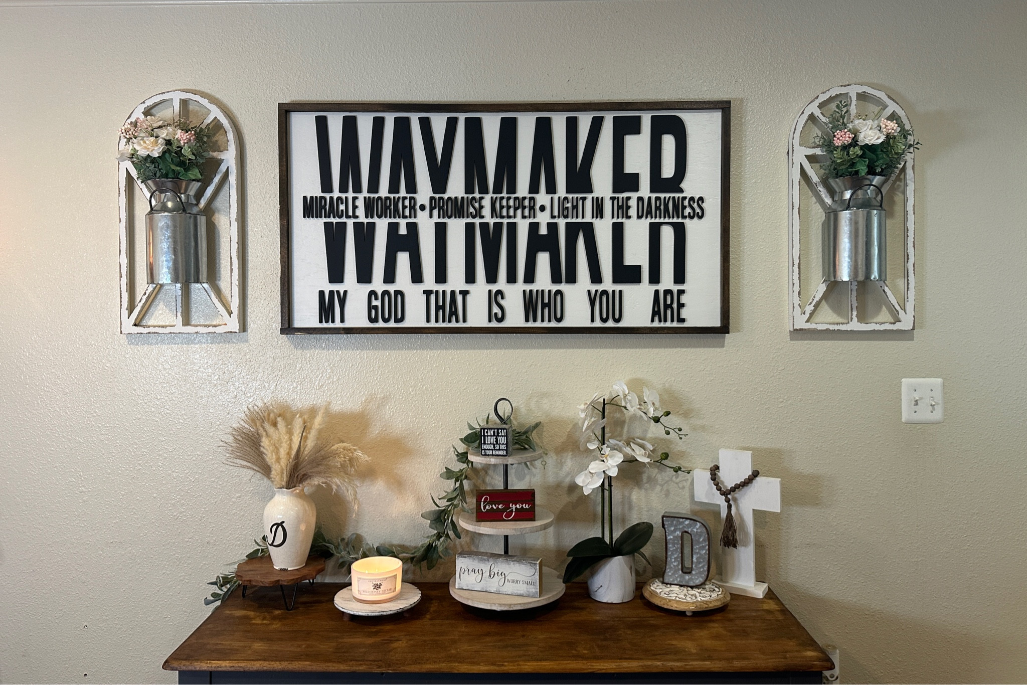 The perfect way to show off your seasonal florals 😍 the metal tins are glued to the window frames!

#LTKU #LTKstyletip #LTKSeasonal